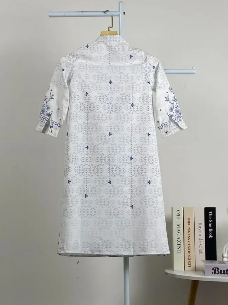 ASAYA Setelan ibu dan anak motif floral motif cetak premium gaya elegan modis kekinian untuk wanita