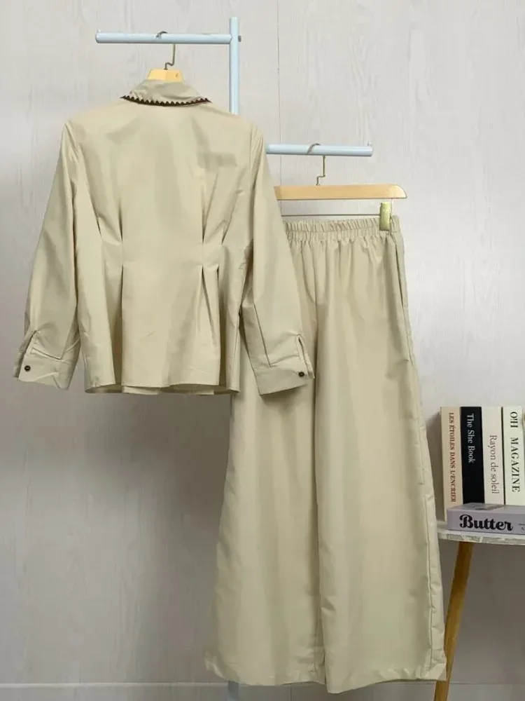 [READY STOCK]ASAYA Setelan dua potong yang stylish dan simpel: atasan + celana longgar