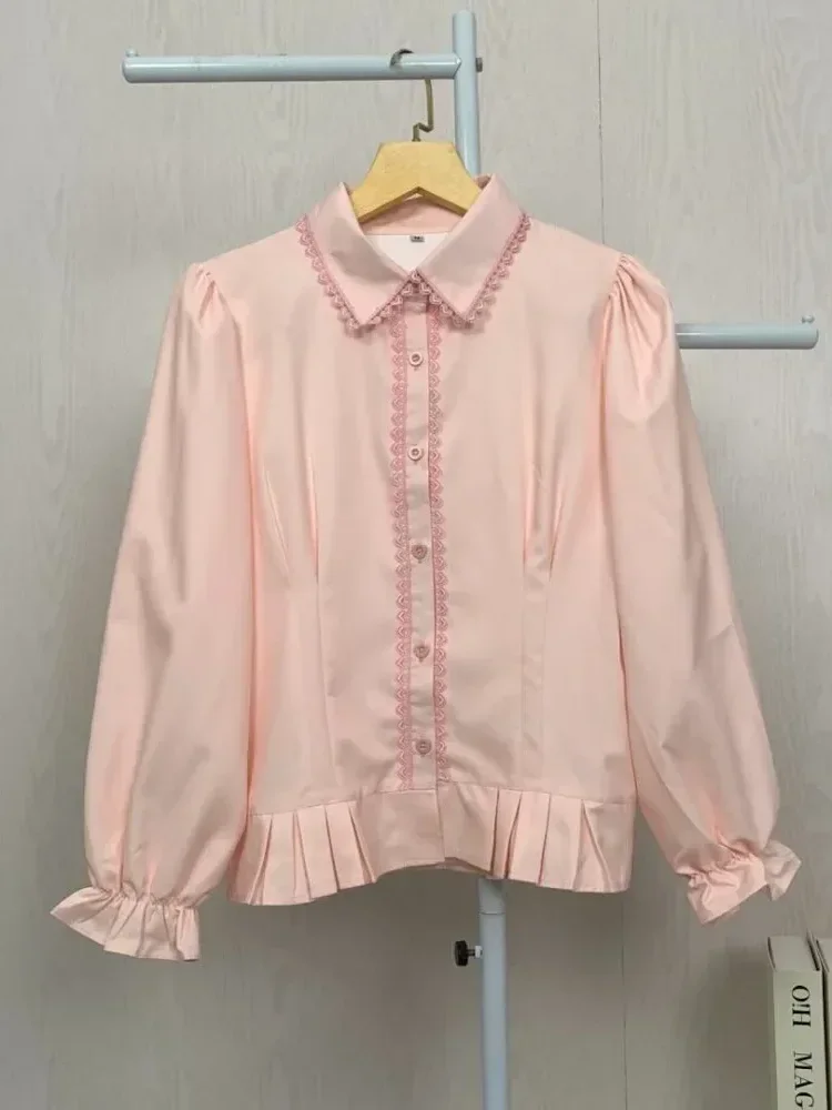 [NEW]ASAYA Atasan kemeja mode baru lengan panjang gaya populer wanita