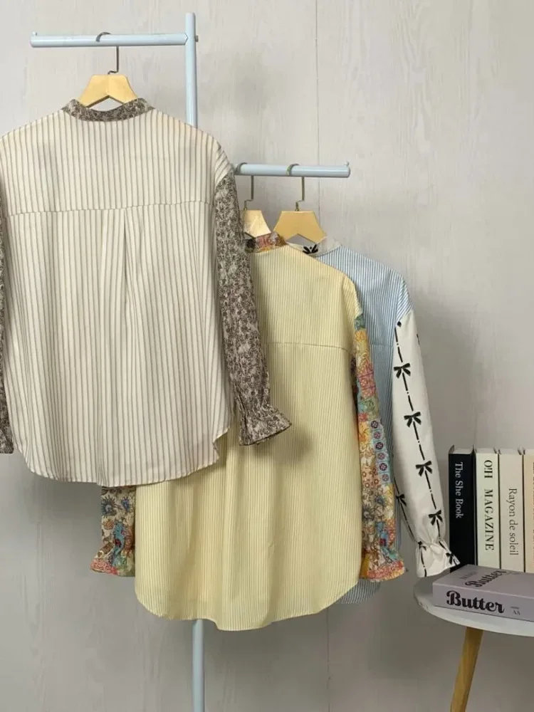 [READY STOCK]ASAYA Korean style colorful plaid fashion casual shirt