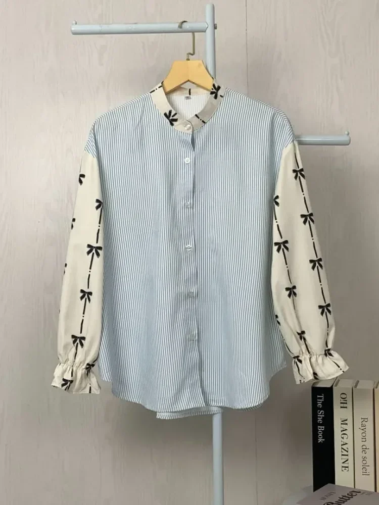 [READY STOCK]ASAYA Korean style colorful plaid fashion casual shirt