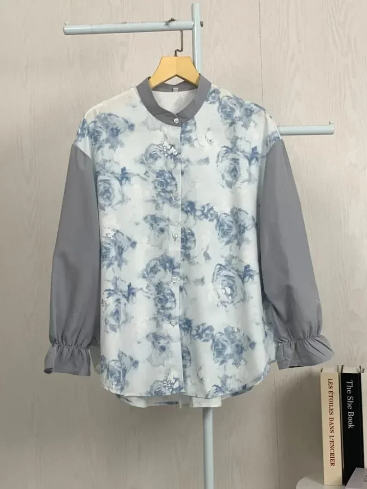 ASAYA Korean style colorful plaid fashion casual shirt