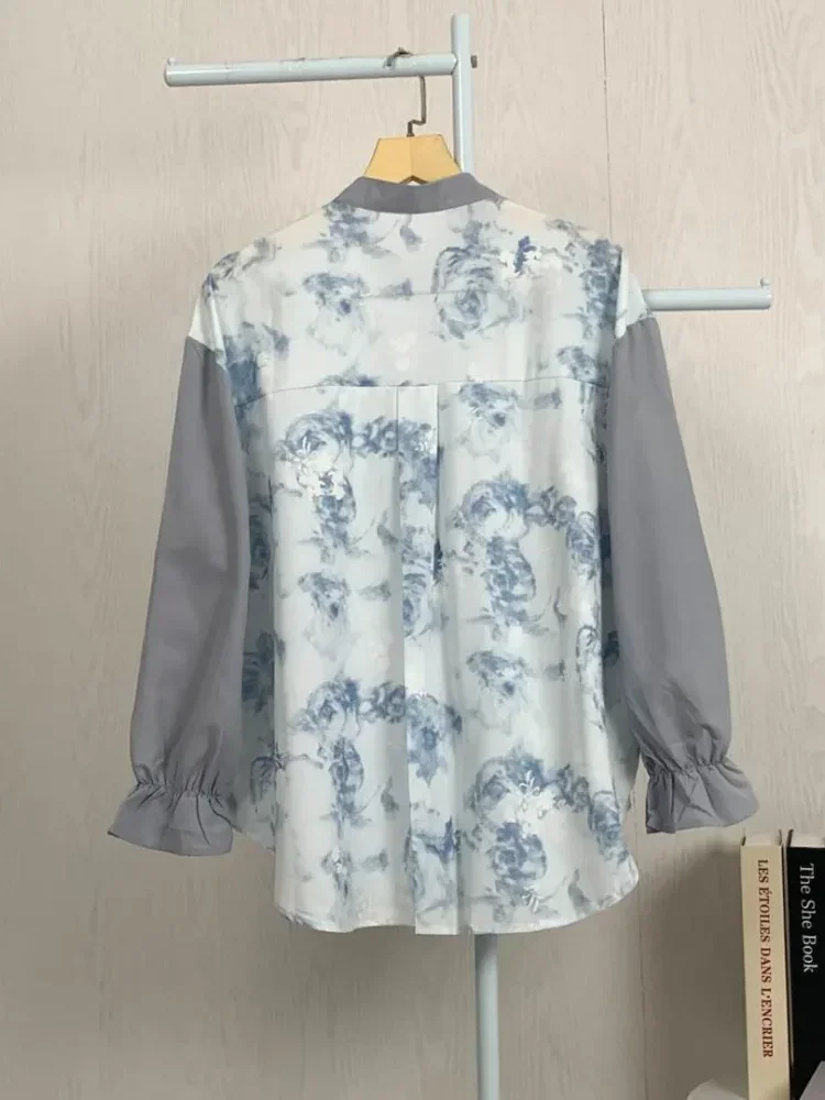 ASAYA Korean style colorful plaid fashion casual shirt