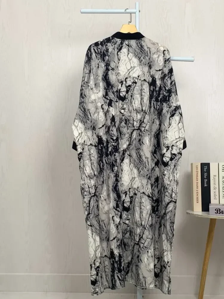 [READY STOCK]ASAYA Gaun gaya elegan kasual lengan panjang dengan