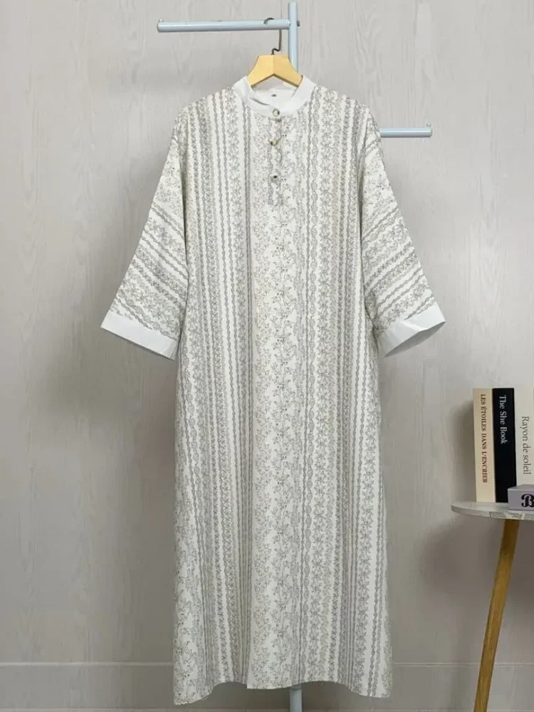 [READY STOCK]ASAYA Gaun gaya elegan kasual lengan panjang dengan