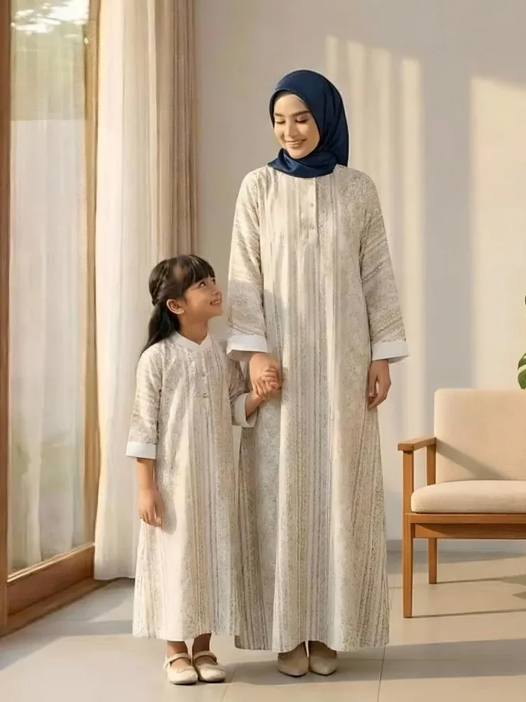 [READY STOCK]ASAYA Gaun gaya elegan kasual lengan panjang dengan
