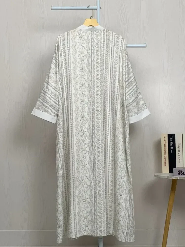 [READY STOCK]ASAYA Gaun gaya elegan kasual lengan panjang dengan