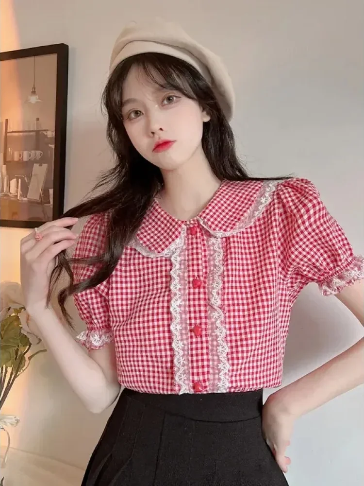 CHICMORE Korean-style design long-sleeved printed shirt