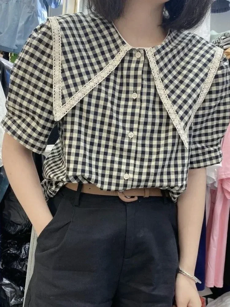 CHICMORE Korean-style design long-sleeved printed shirt