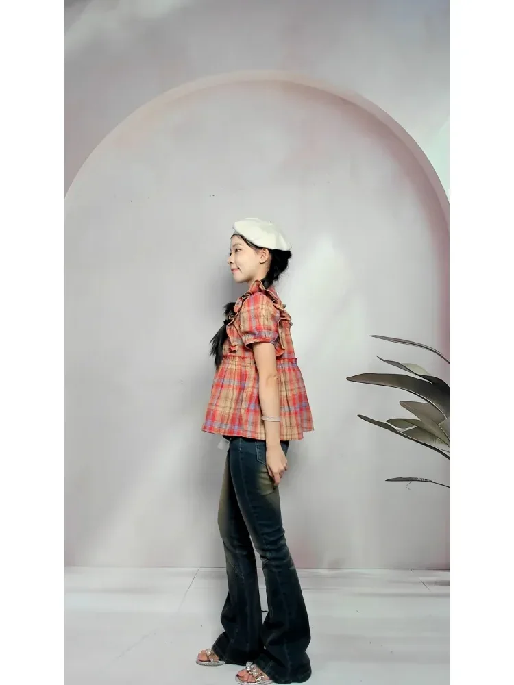 [DISKON KILAT]CHICMORE Korean-style design long-sleeved printed shirt