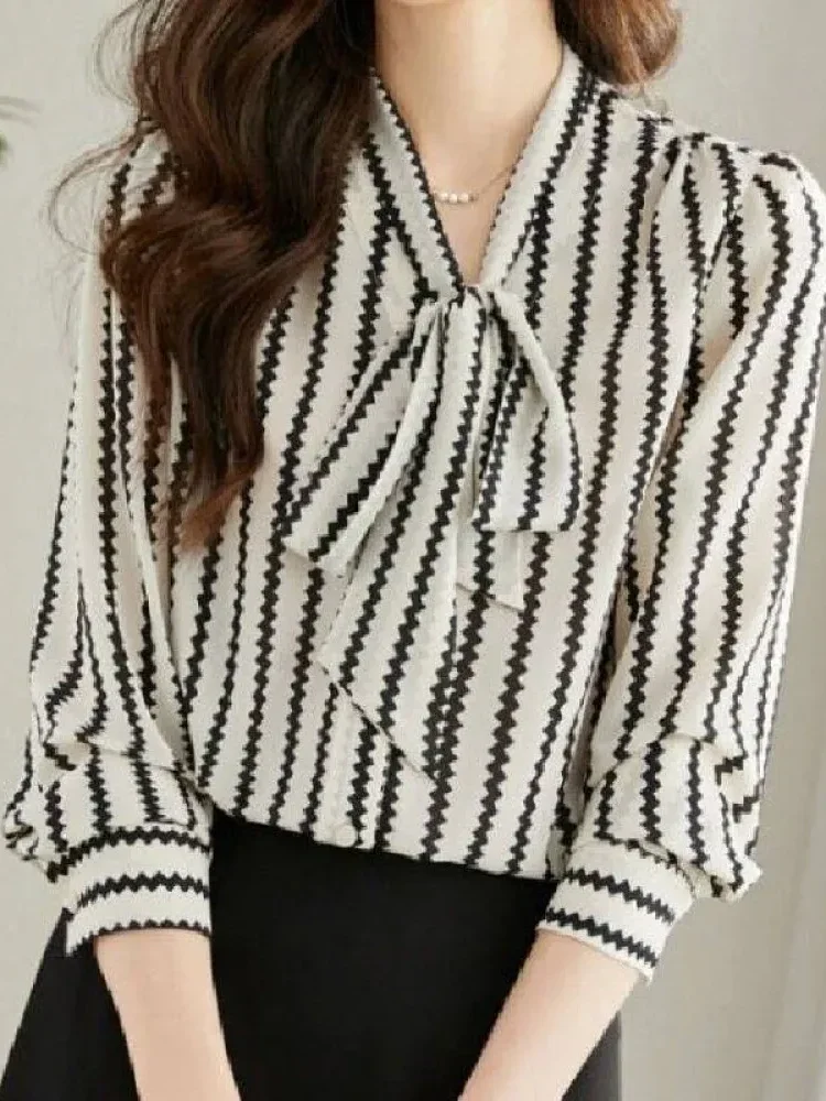 [NEW]FADFAD Kemeja lengan panjang button-down elegan