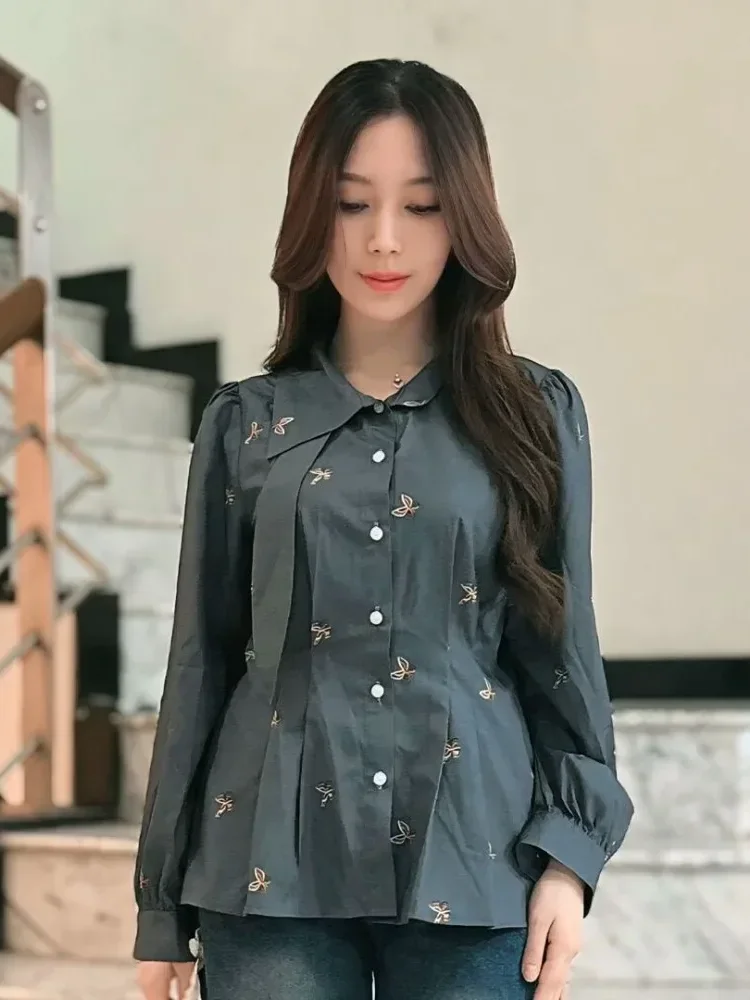 [DISKON KILAT]FADFAD Kemeja lengan panjang baru yang stylish dan elegan