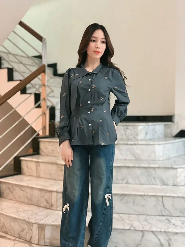 [DISKON KILAT]FADFAD Kemeja lengan panjang baru yang stylish dan elegan