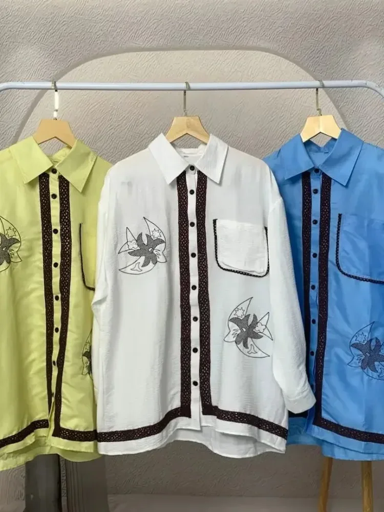 [DISKON KILAT]CHICMORE Atasan kemeja korean style kekinian desain unik dan kancing sebaris gaya terbaru