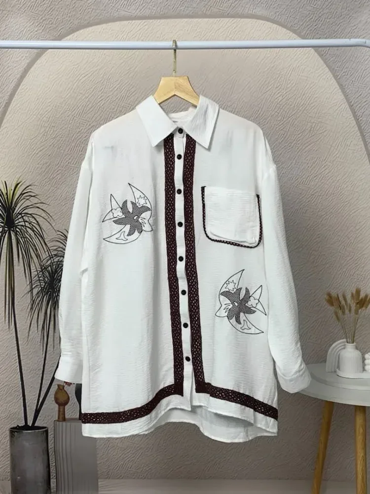 [DISKON KILAT]CHICMORE Atasan kemeja korean style kekinian desain unik dan kancing sebaris gaya terbaru
