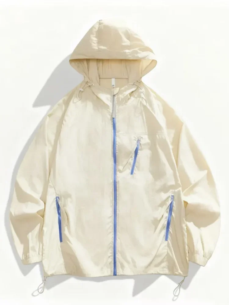 CHICMORE Atasan wanita jaket lengan panjang warna solid gaya baru kekinian