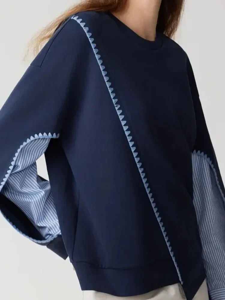 [DISKON KILAT]CHICMORE Atasan blouse lengan panjang model terbaru unik untuk wanita