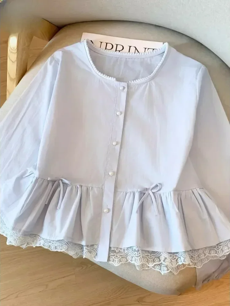 [READY STOCK]CHICMORE Atasan elegan dengan lengan panjang gaya modis baru untuk wanita