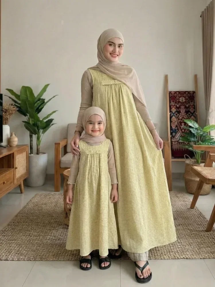 [READY STOCK]CHICMORE Gaun tanpa lengan gaya retro chic untuk wanita yang manis