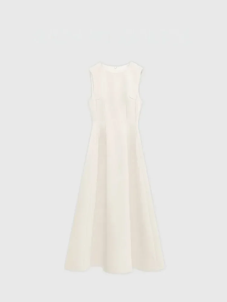 [NEW]CHICMORE Gaun panjang tanpa lengan model a-line yang mewah