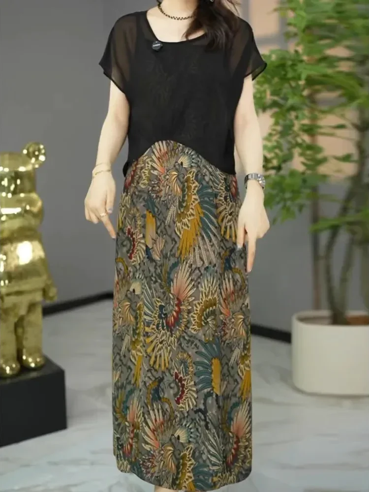 [DISKON KILAT]FADFAD Gaun gaya terbaru elegan mewah untuk wanita