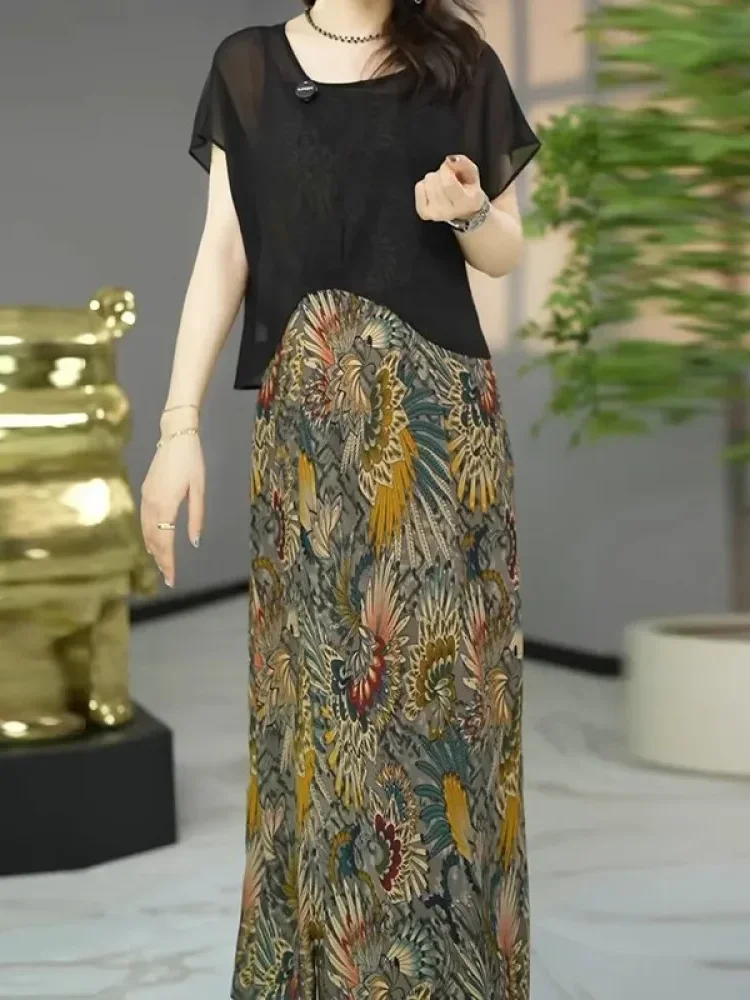 [DISKON KILAT]FADFAD Gaun gaya terbaru elegan mewah untuk wanita