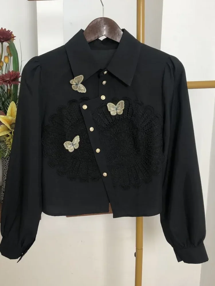 [NEW]FADFAD Kemeja lengan panjang modis untuk wanita terbaru