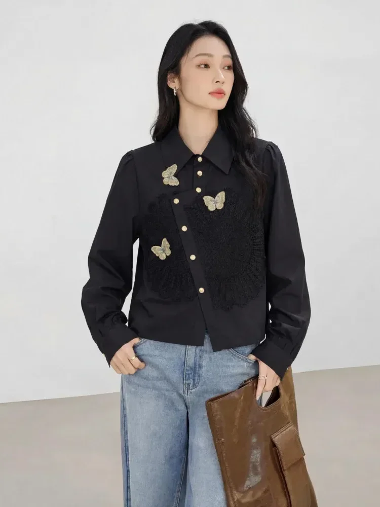 [NEW]FADFAD Kemeja lengan panjang modis untuk wanita terbaru