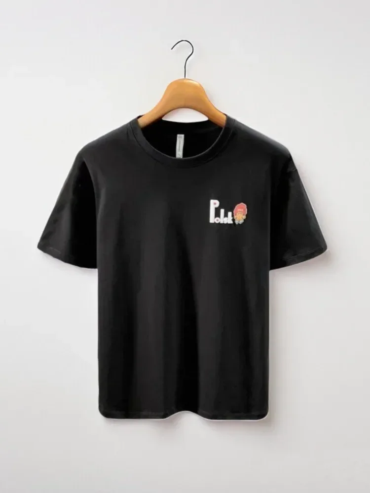 [READY STOCK]MODISH Musim panas baru pria bundar kerah tops t-shirt lengan pendek