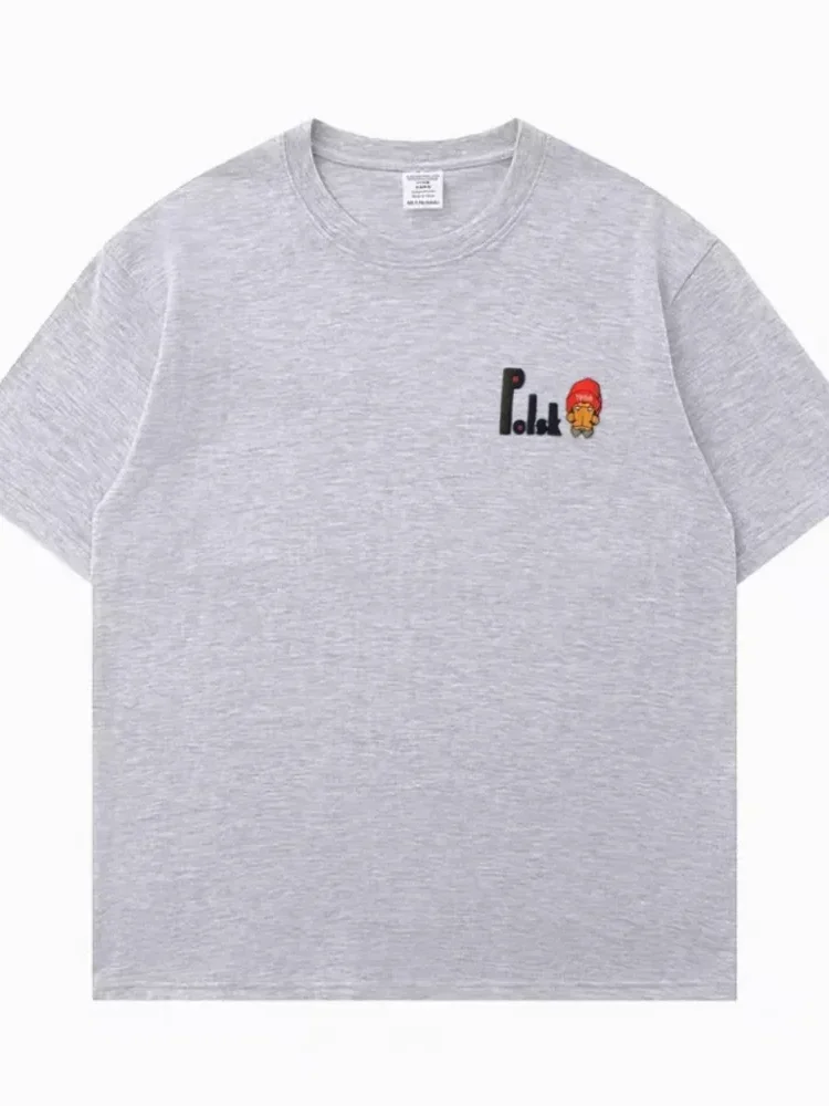 [READY STOCK]MODISH Musim panas baru pria bundar kerah tops t-shirt lengan pendek