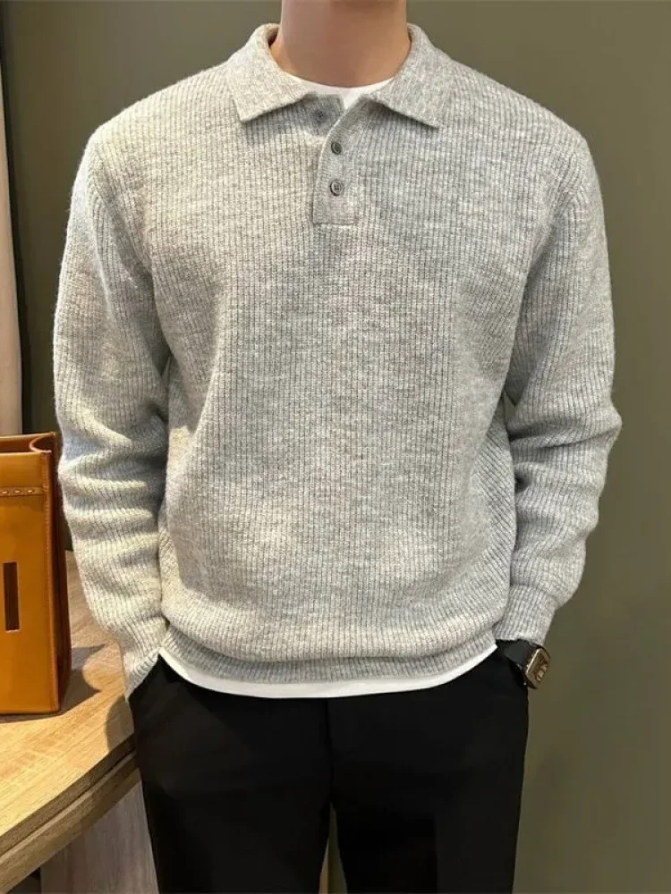 [READY STOCK]MODISH Atasan pria berkera polo gaya kasual terbaru