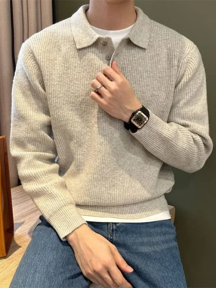 [READY STOCK]MODISH Atasan pria berkera polo gaya kasual terbaru