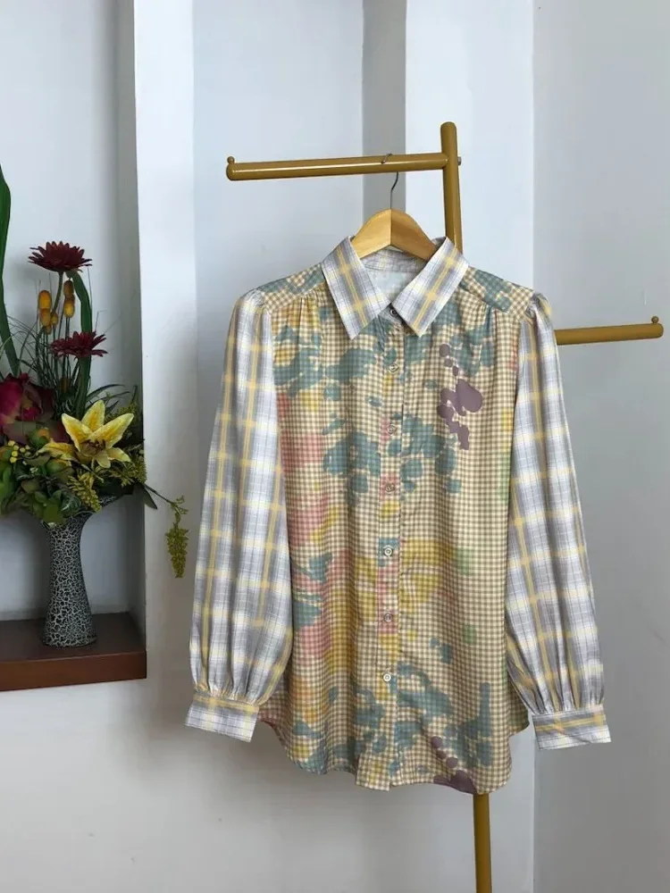 [NEW]FADFAD Fashion new temperament print thin sunscreen shirt women loose slim this year's popular shirt