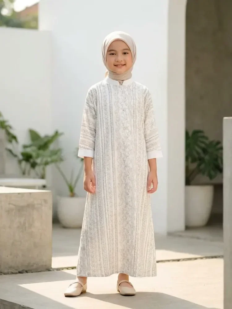[READY STOCK]ASAYA Gaun gaya elegan kasual lengan panjang dengan