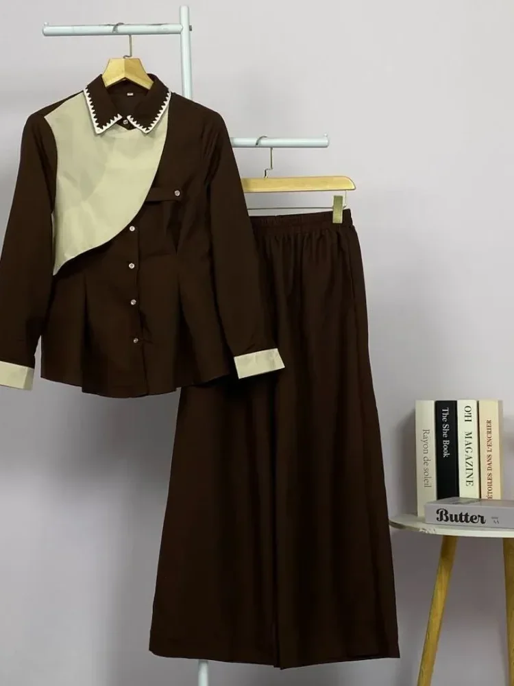 [NEW]ASAYA Setelan wanita muslimah kekinian – kombinasi warna stylish