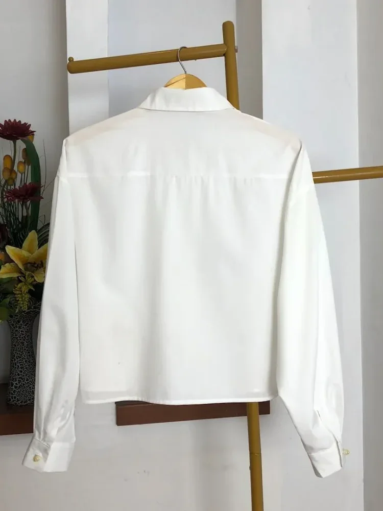 [READY STOCK]FADFAD Atasan kemeja lengan panjang wanita gaya cina baru