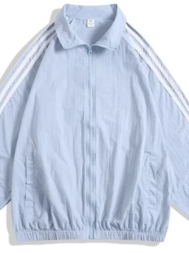 CHICMORE Atasan jaket berwarna kontras dengan gaya modis terkini