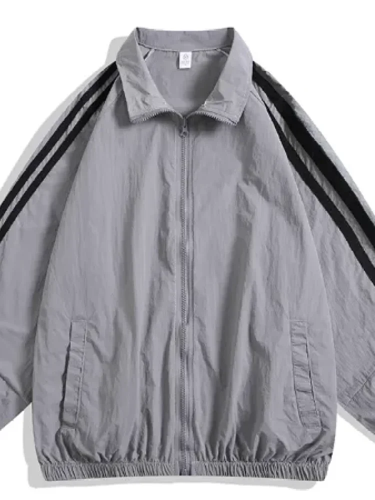 CHICMORE Atasan jaket berwarna kontras dengan gaya modis terkini