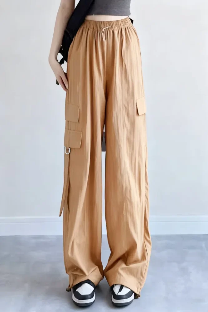 CHICMORE Celana kaki tipis musim semi musim gugur pakaian kaki
