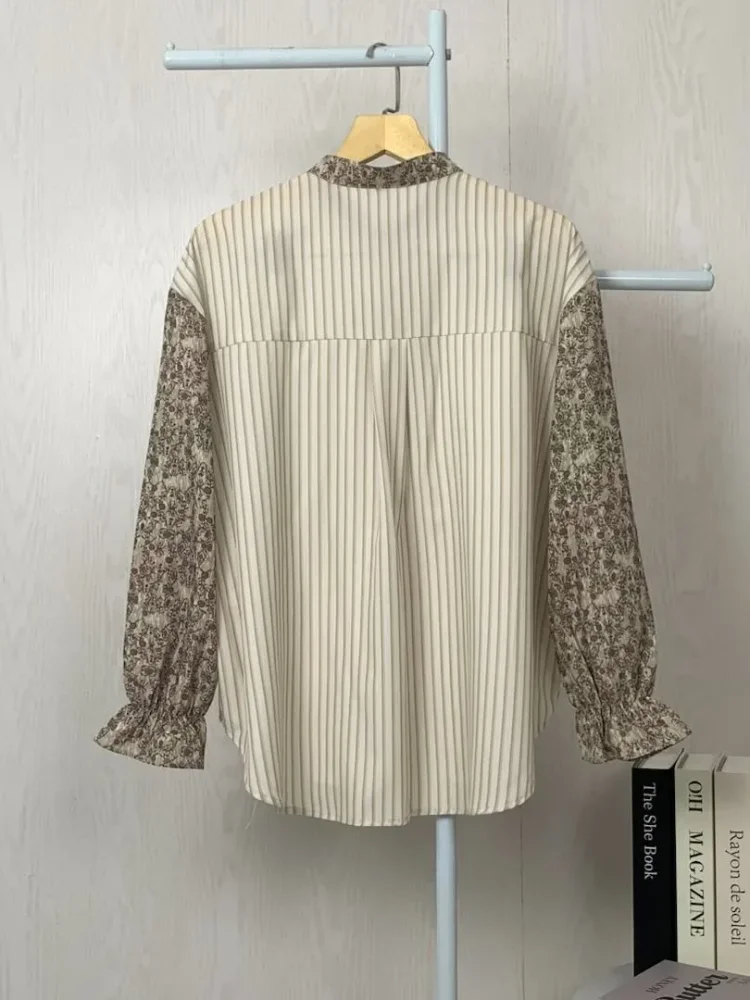 ASAYA Korean style colorful plaid fashion casual shirt