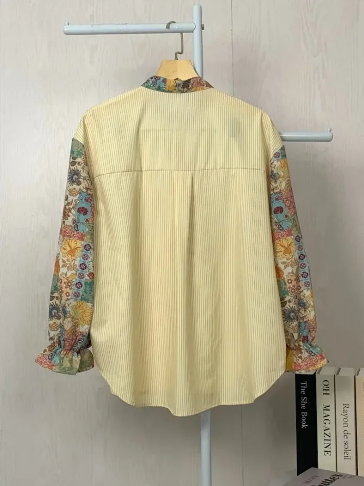 ASAYA Korean style colorful plaid fashion casual shirt
