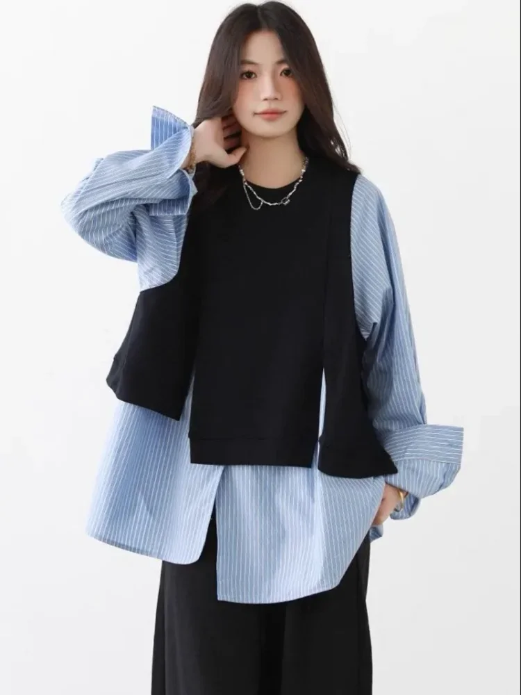 [CUCI GUDANG]CHICMORE Atasan blouse model baru gaya korean berlengan panjang untuk wanita elegant