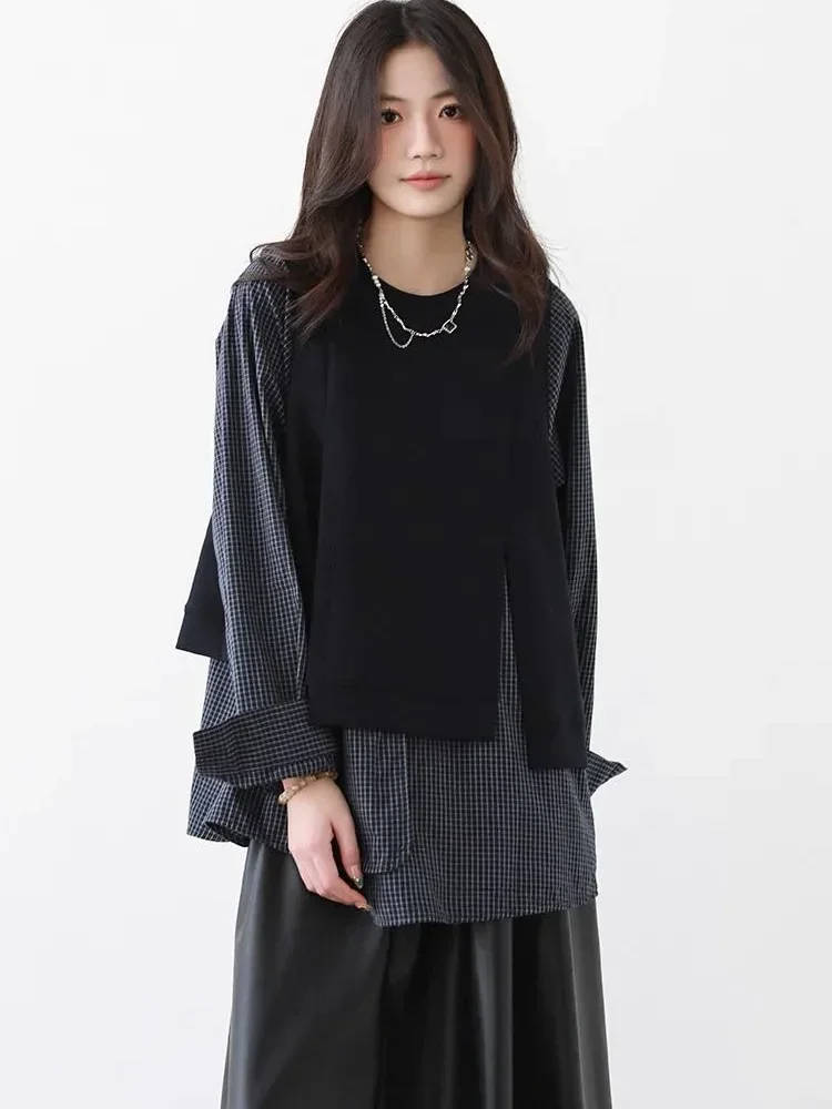[CUCI GUDANG]CHICMORE Atasan blouse model baru gaya korean berlengan panjang untuk wanita elegant