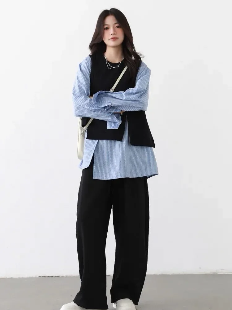 [CUCI GUDANG]CHICMORE Atasan blouse model baru gaya korean berlengan panjang untuk wanita elegant