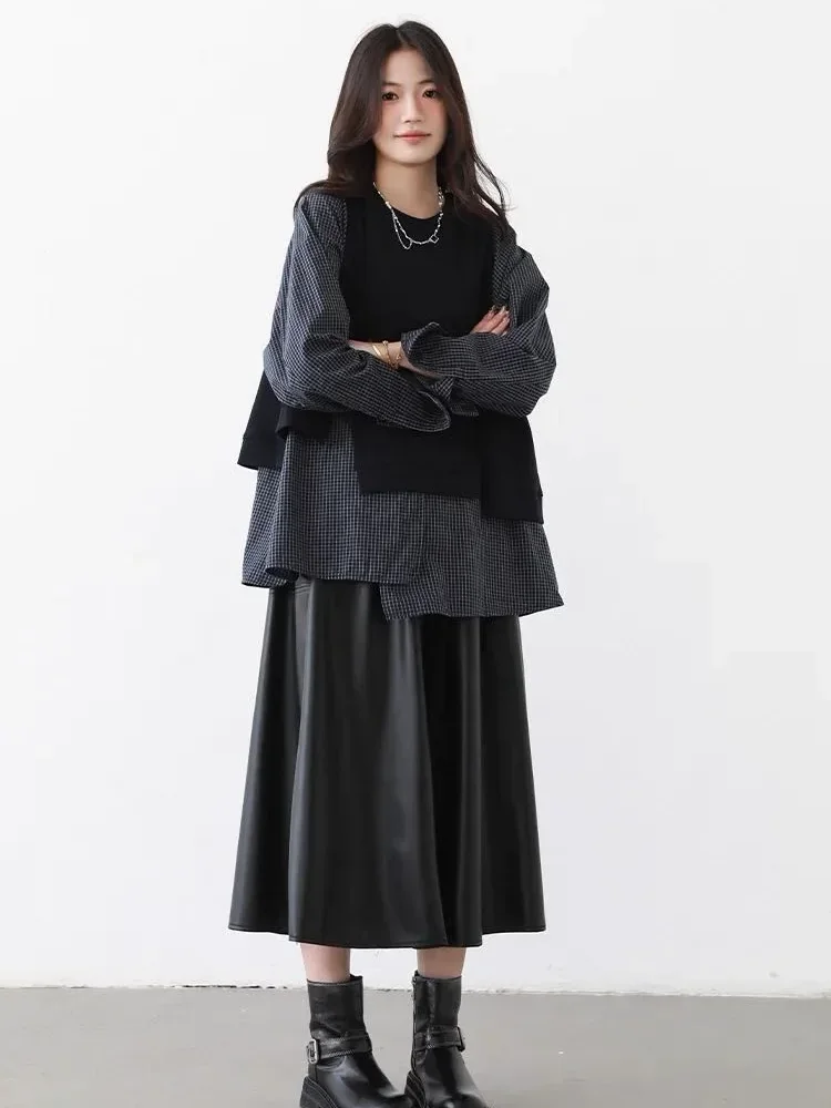 [CUCI GUDANG]CHICMORE Atasan blouse model baru gaya korean berlengan panjang untuk wanita elegant