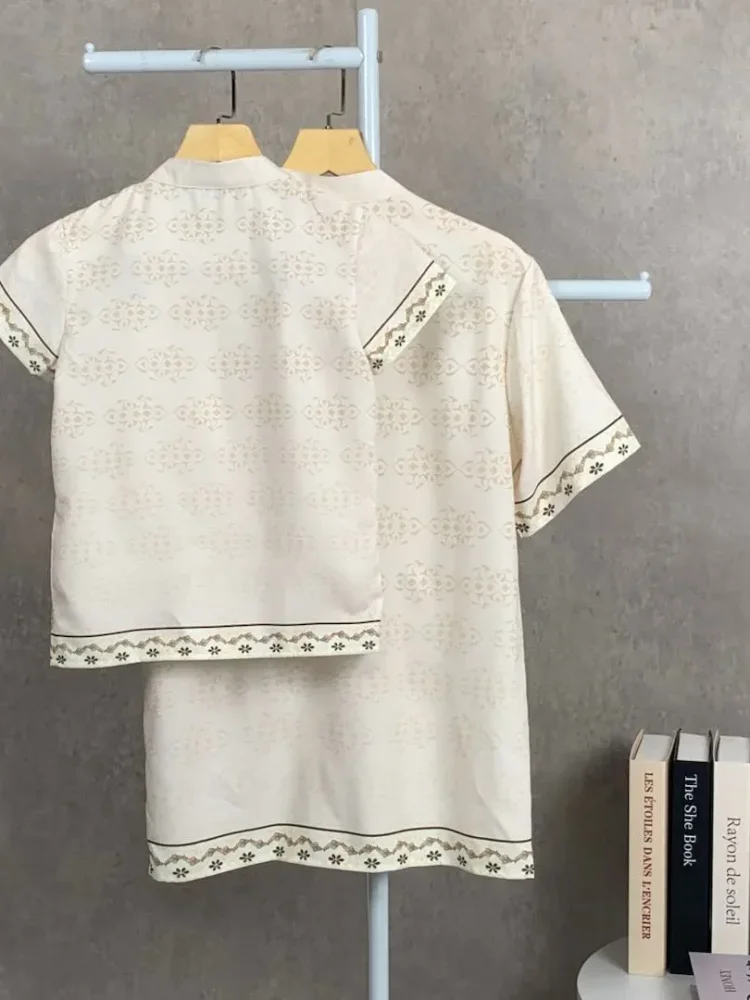 [DISKON KILAT]ASAYA Kaos lengan pendek pria dengan motif gaya