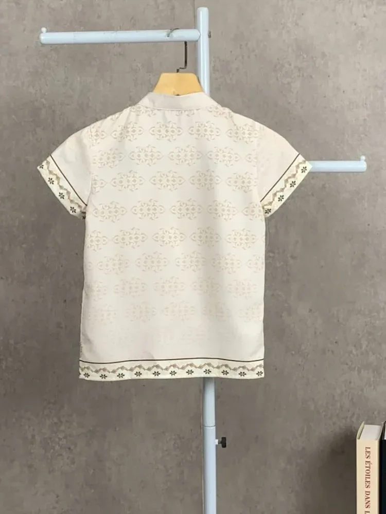 [DISKON KILAT]ASAYA Kaos lengan pendek pria dengan motif gaya