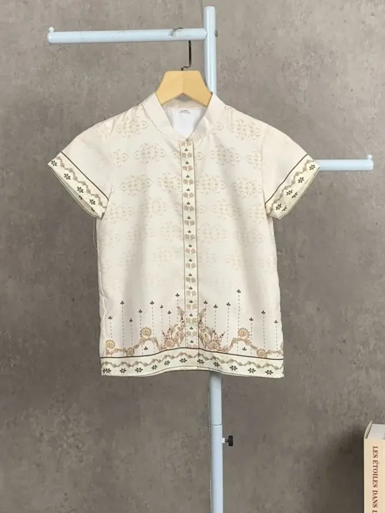 [DISKON KILAT]ASAYA Kaos lengan pendek pria dengan motif gaya