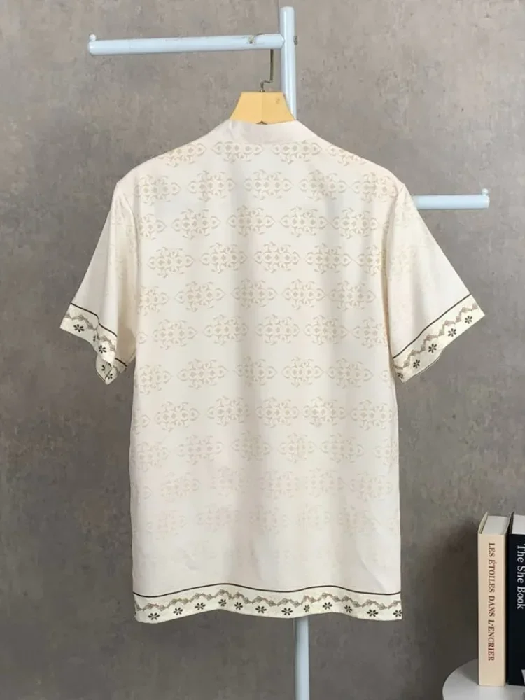 [DISKON KILAT]ASAYA Kaos lengan pendek pria dengan motif gaya
