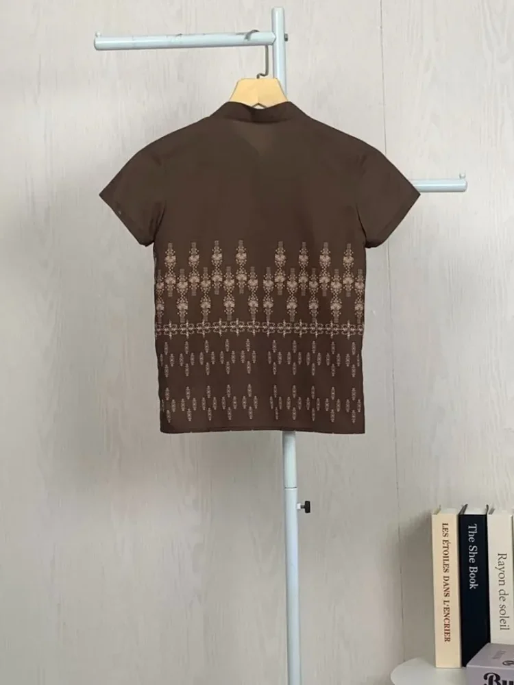 [DISKON KILAT]ASAYA Kaos lengan pendek pria dengan motif gaya